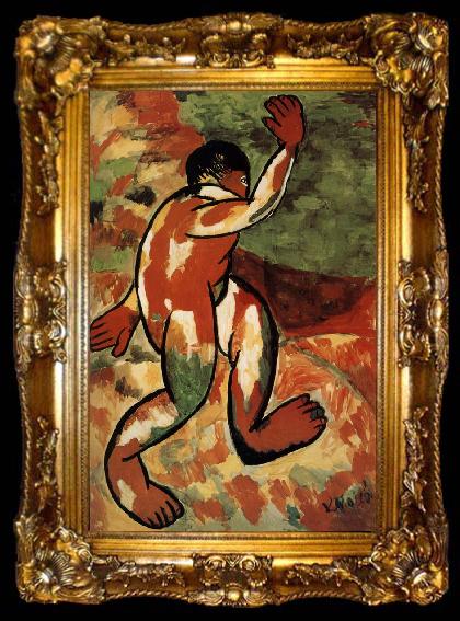 framed  Kasimir Malevich Bather, ta009-2